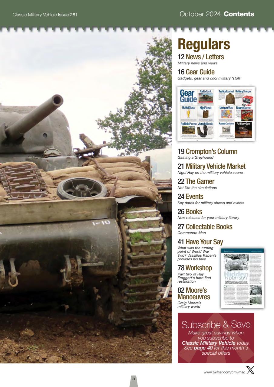 Classic Military Vehicle Preview Pages