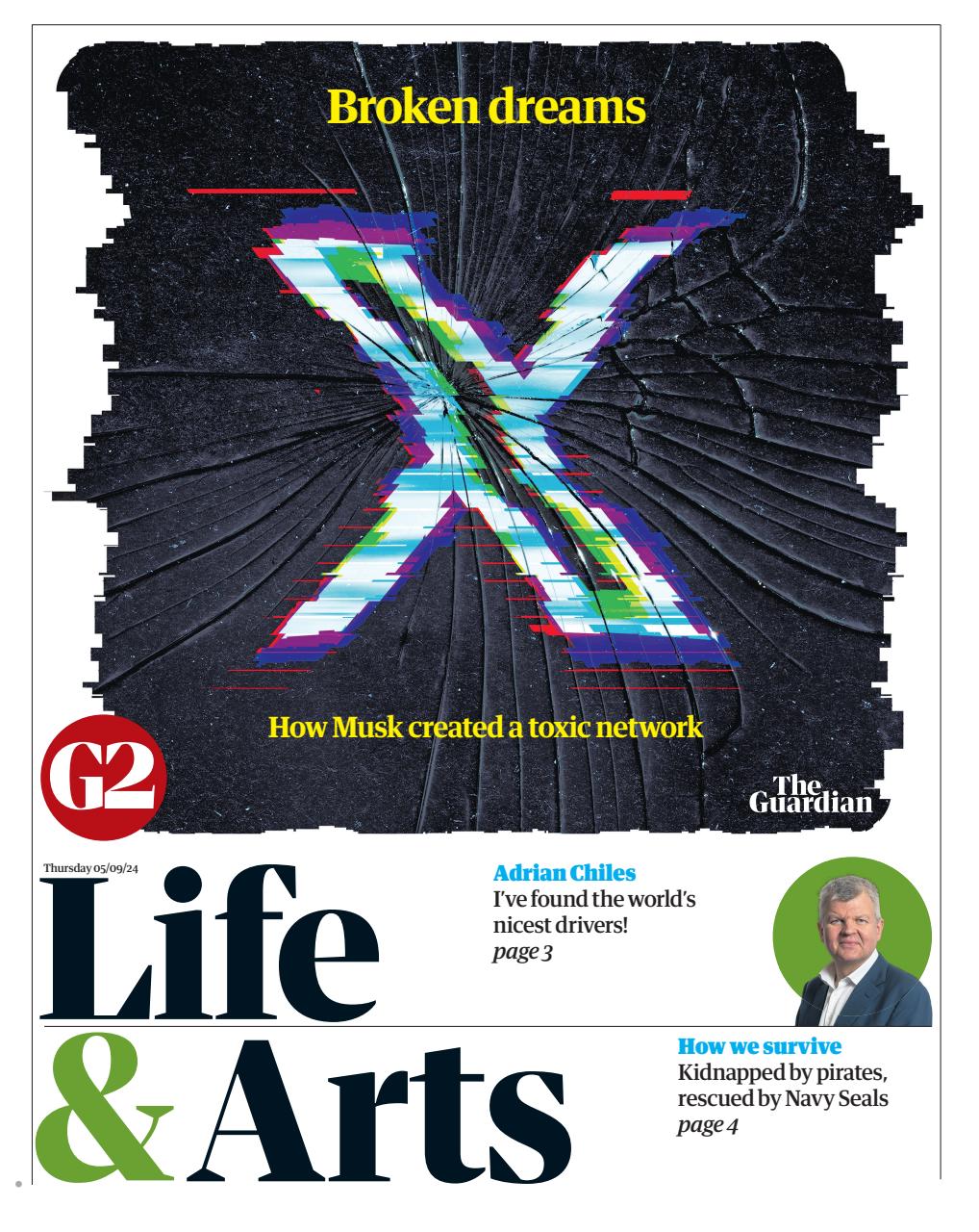 The Guardian Newspaper Preview Pages