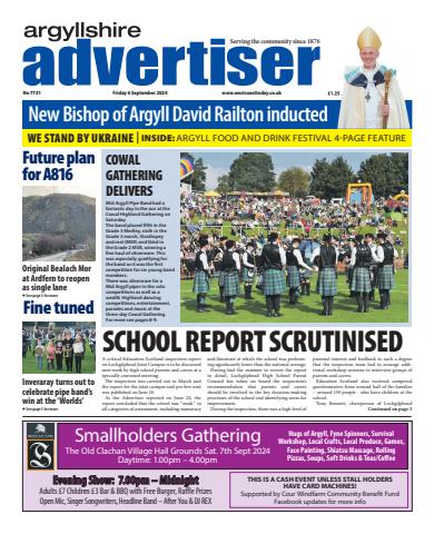 Argyllshire Advertiser issue 06/09/2024