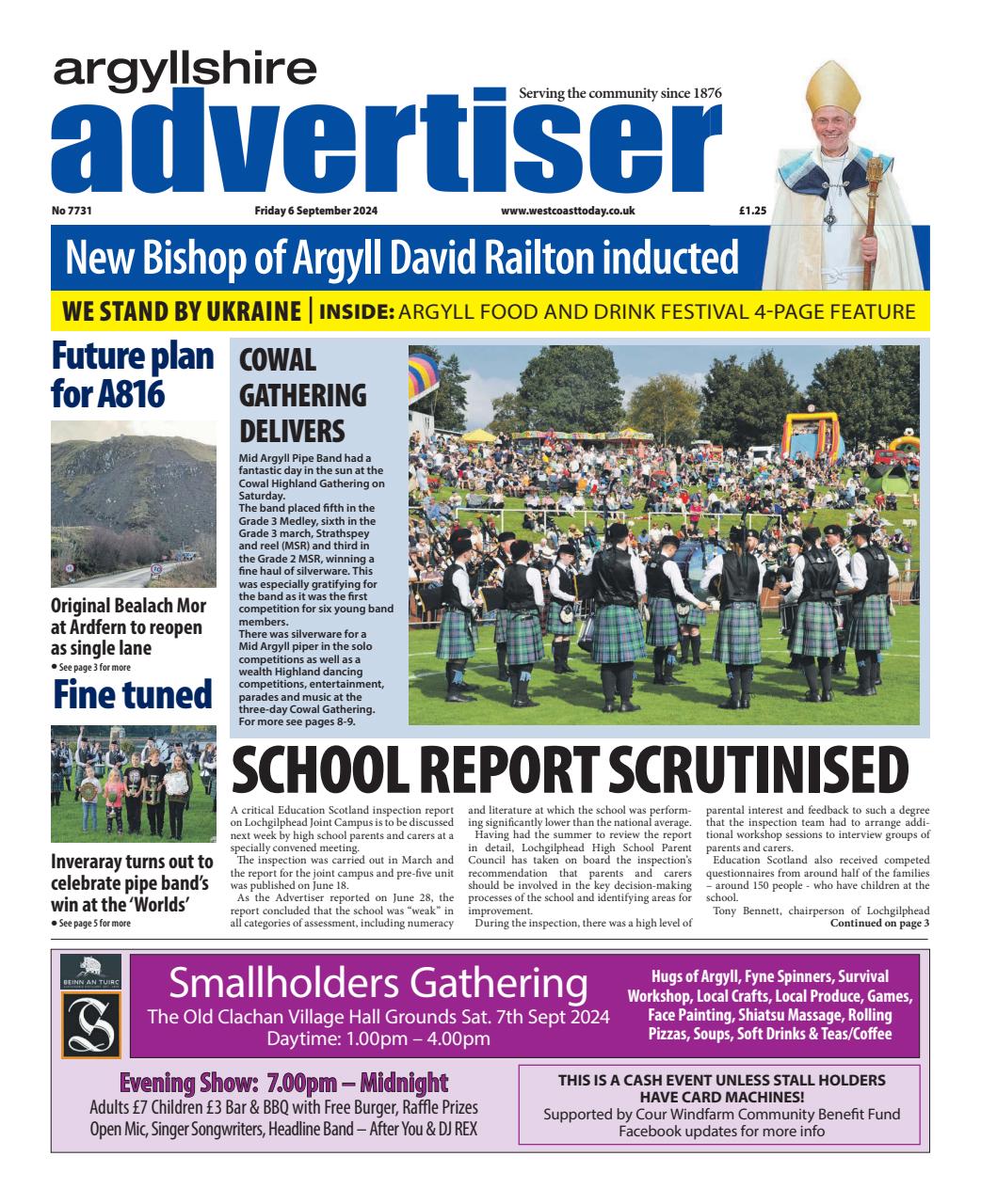 Argyllshire Advertiser Preview Pages
