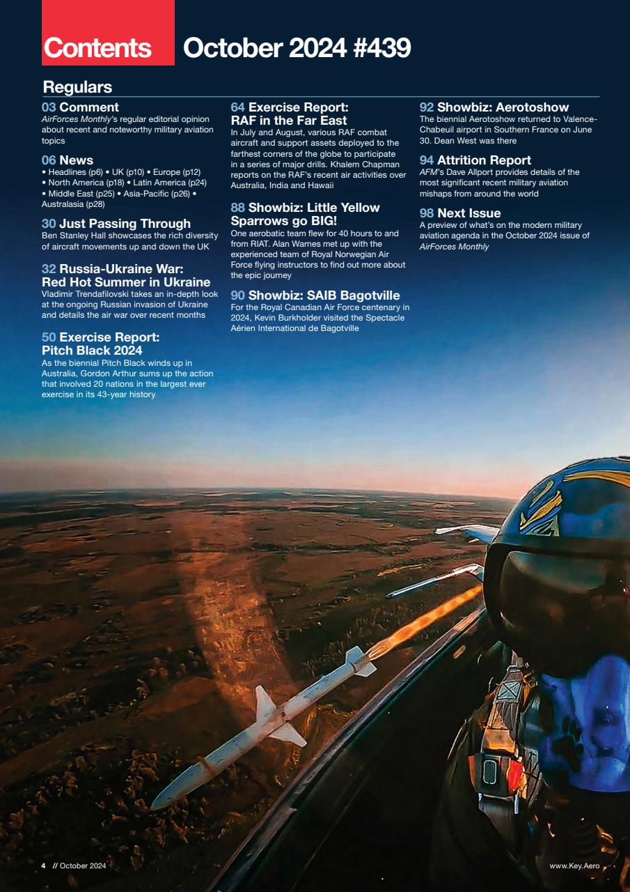 AirForces Monthly Preview Pages