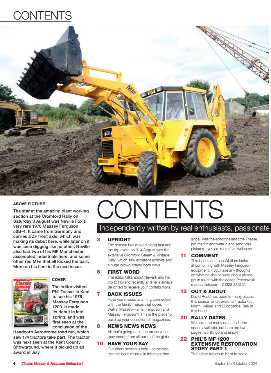 Classic Massey Preview Pages