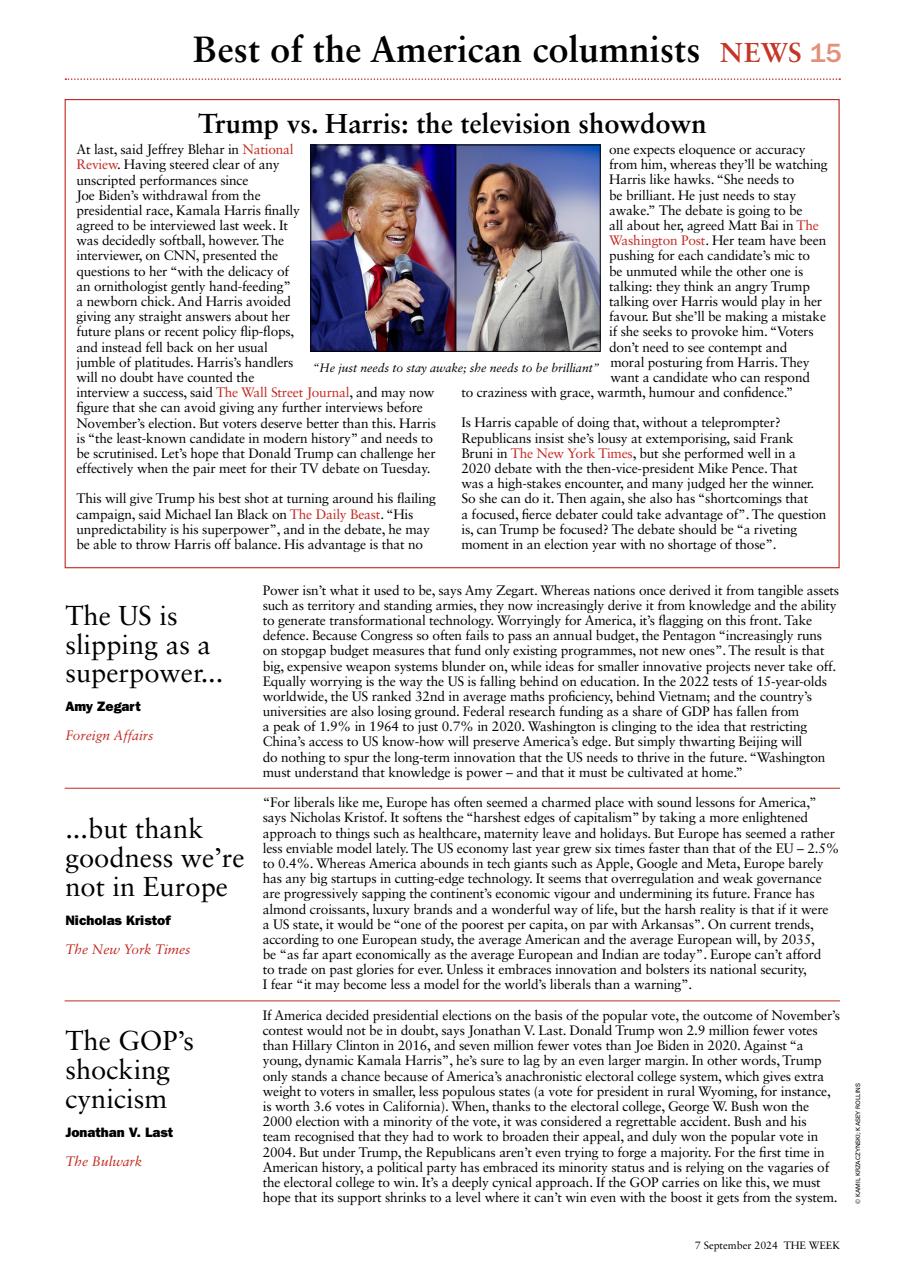 The Week Preview Pages