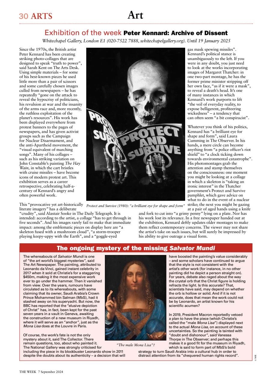 The Week Preview Pages