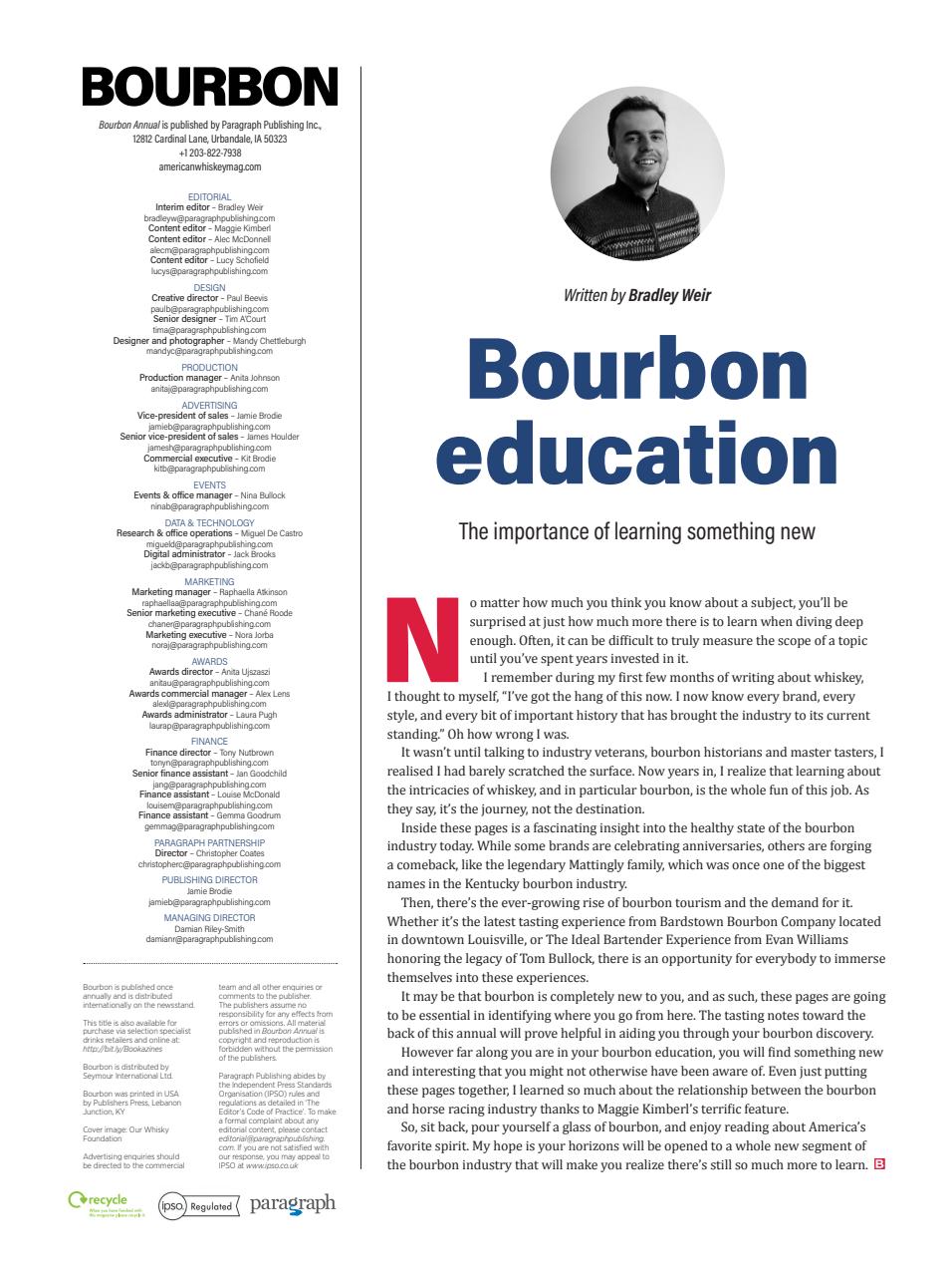 American Whiskey Magazine Preview Pages