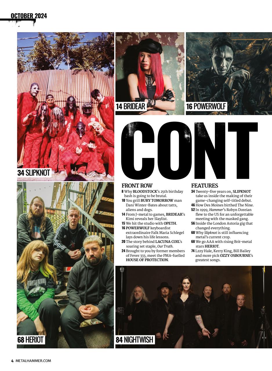 Metal Hammer Preview Pages