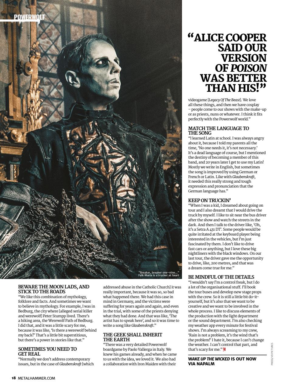Metal Hammer Preview Pages