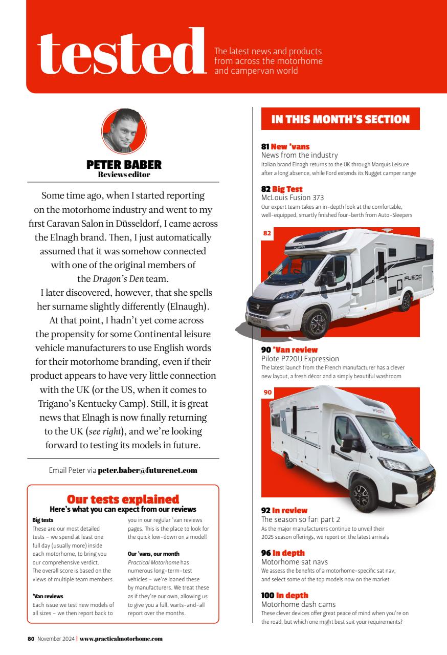 Practical Motorhome Preview Pages
