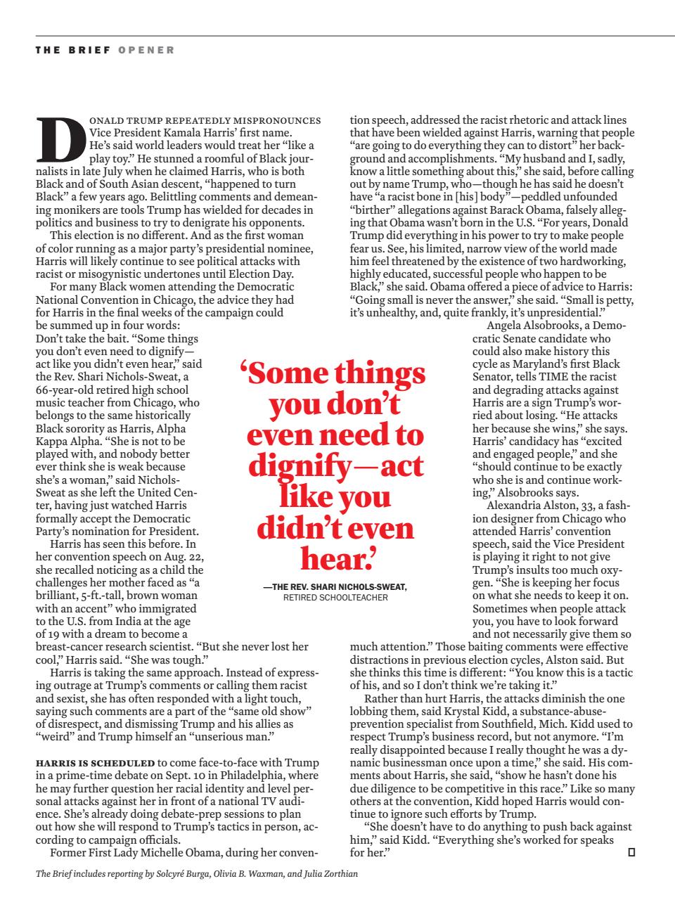 TIME Magazine Europe Preview Pages