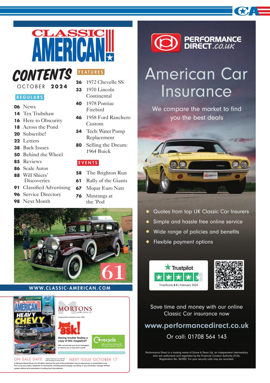 Classic American Magazine Preview Pages