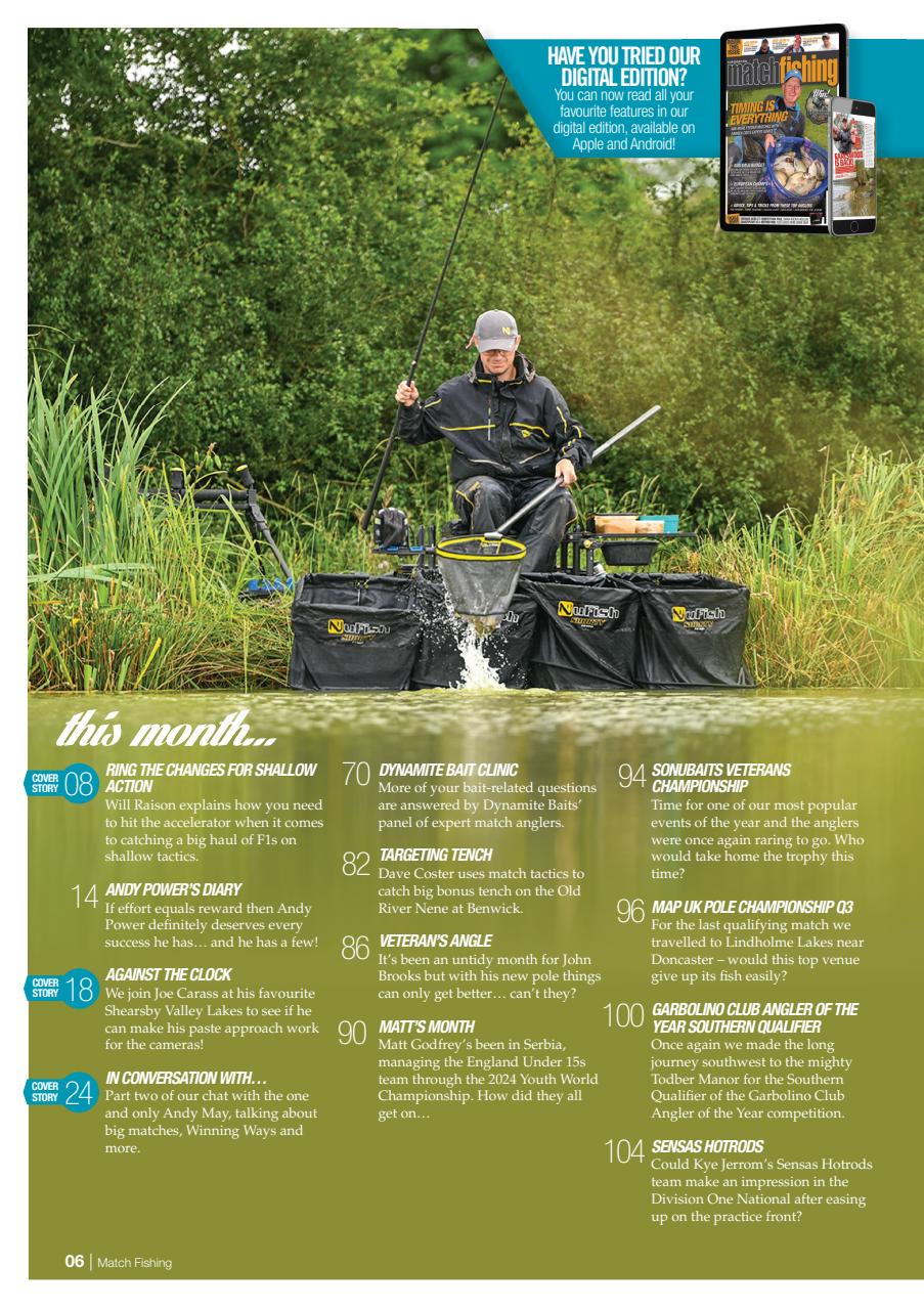 Match Fishing Preview Pages