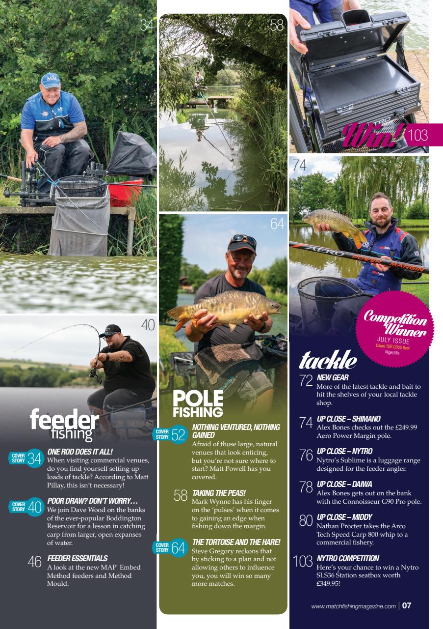 Match Fishing Preview Pages