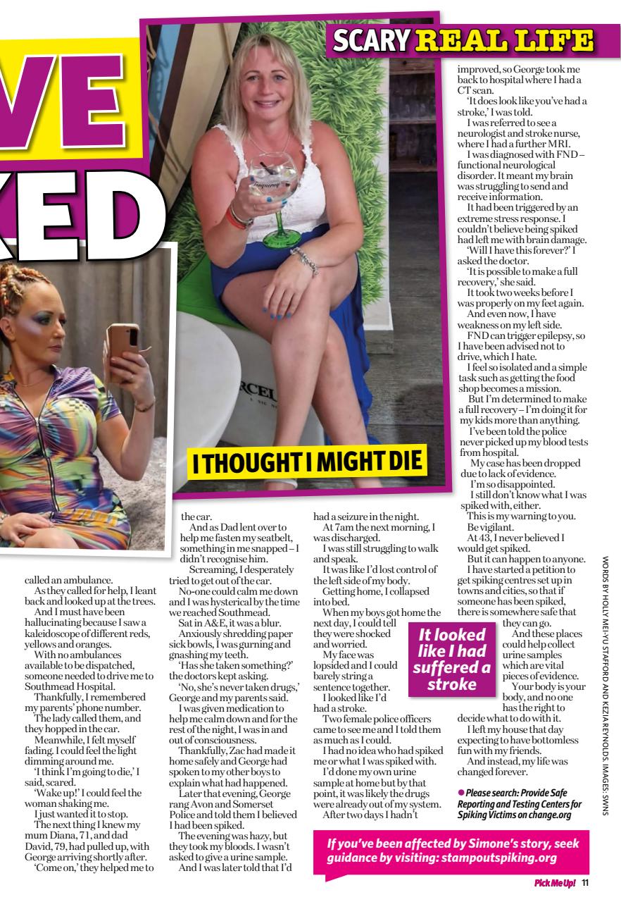 Pick Me Up Preview Pages