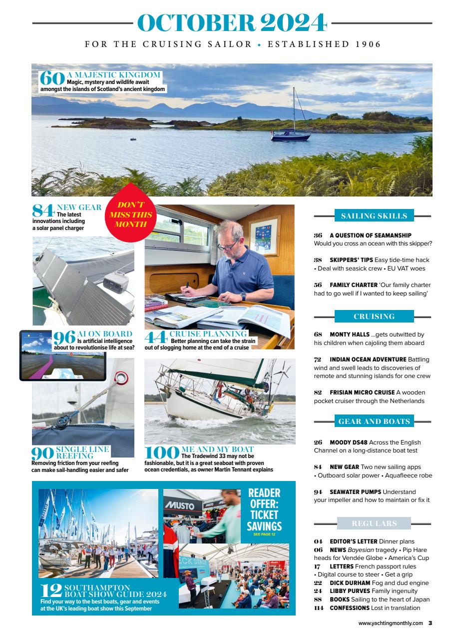 Yachting Monthly Preview Pages