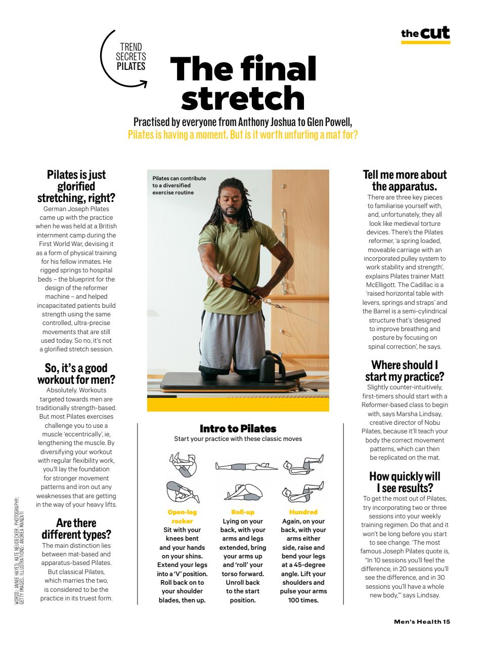 Men's Health Preview Pages
