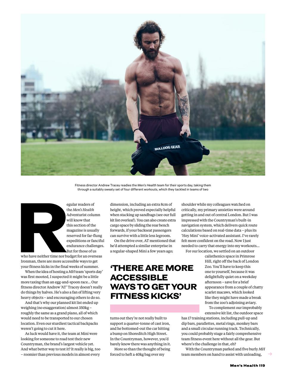 Men's Health Preview Pages