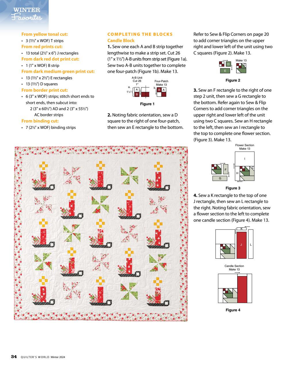 Quilter's World Preview Pages