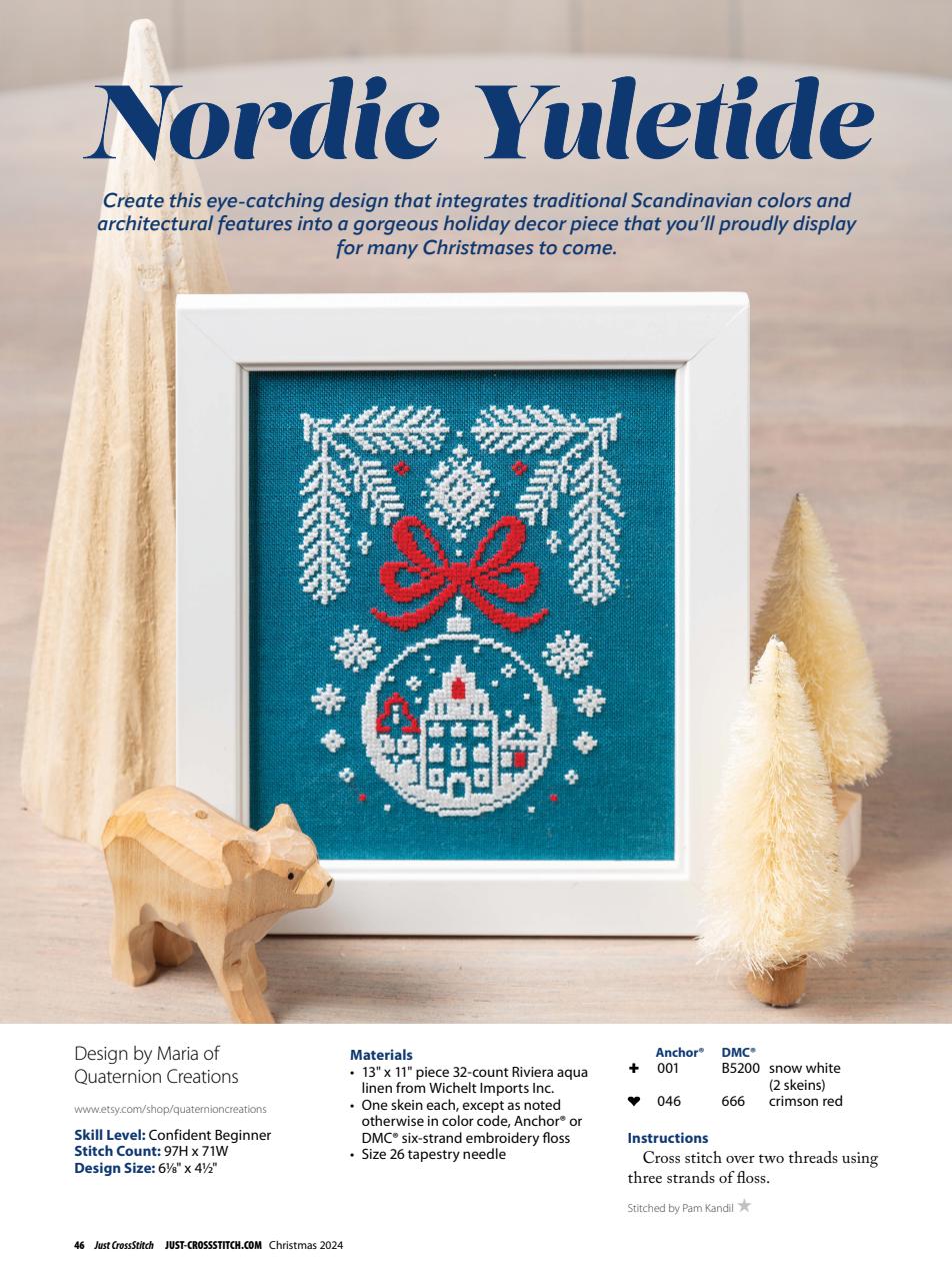 Just CrossStitch Preview Pages