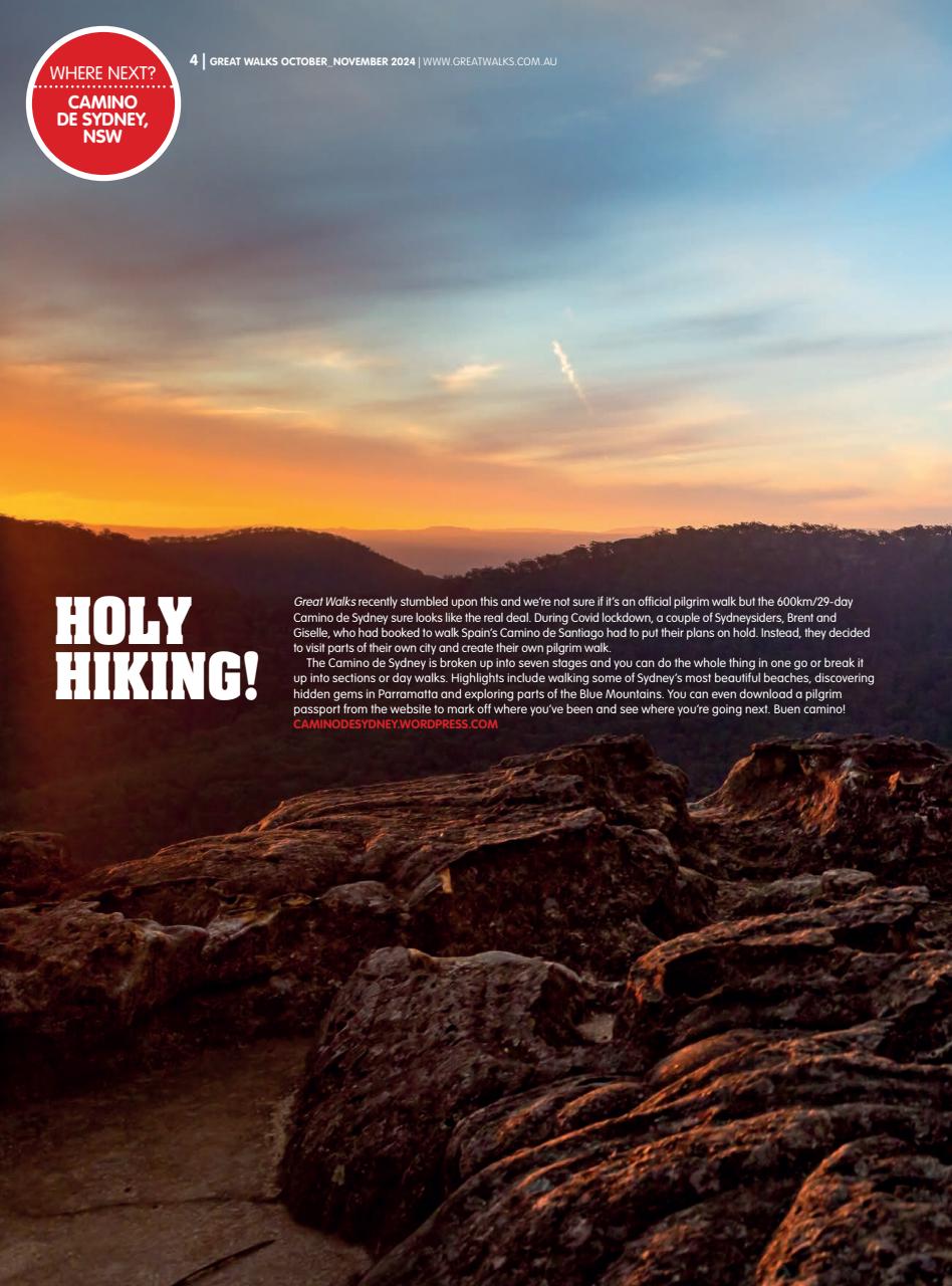 Great Walks Preview Pages