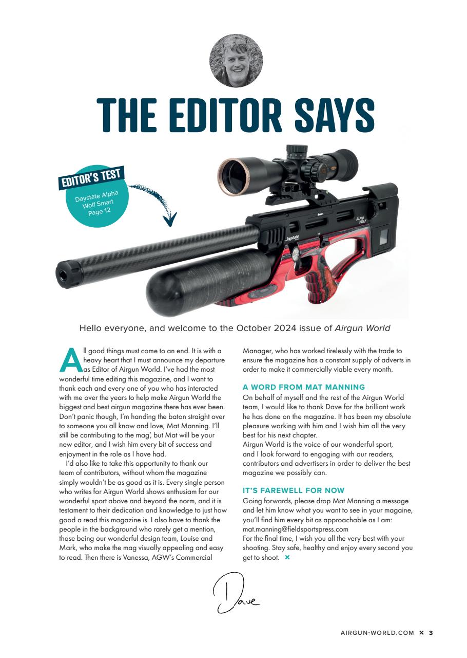 Airgun World Preview Pages