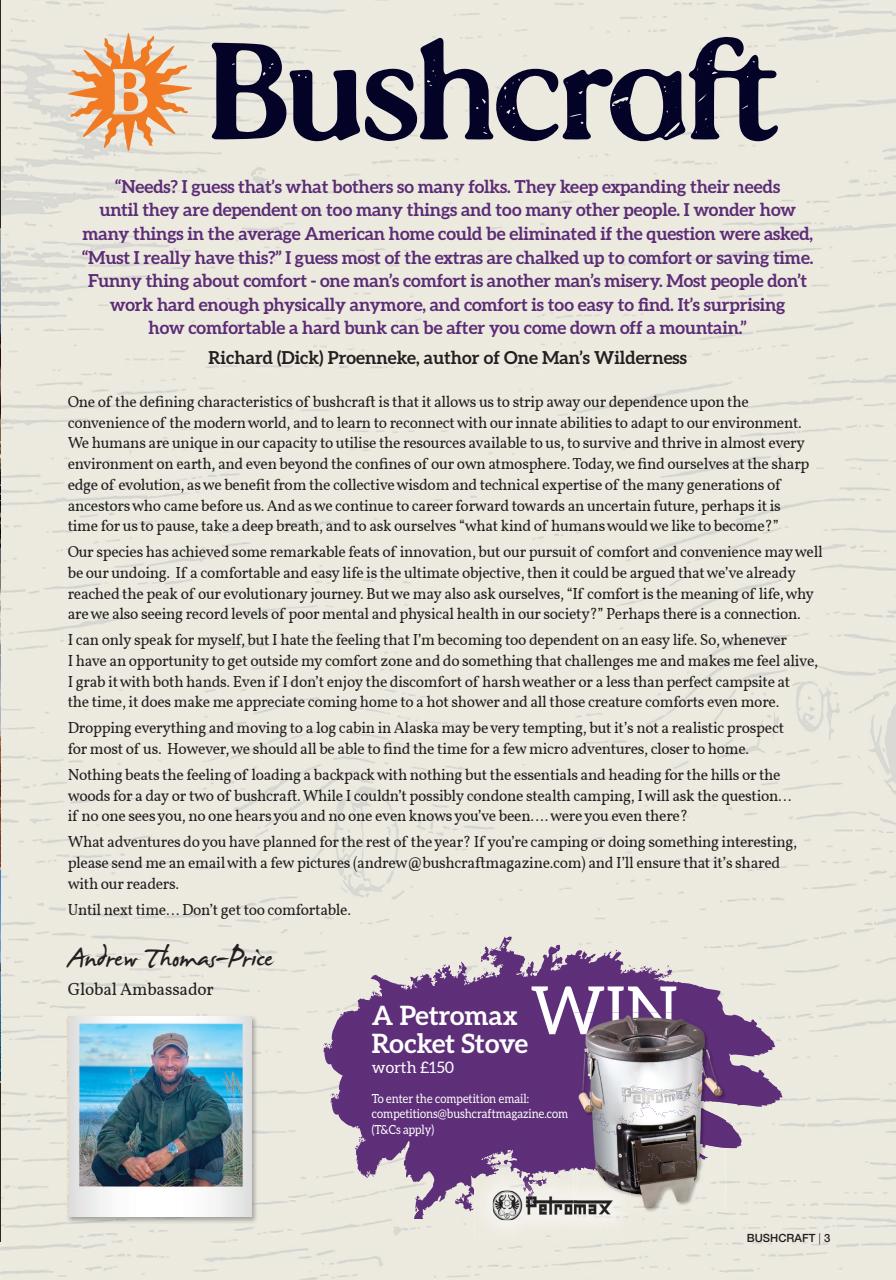 Bushcraft & Survival Skills Magazine Preview Pages