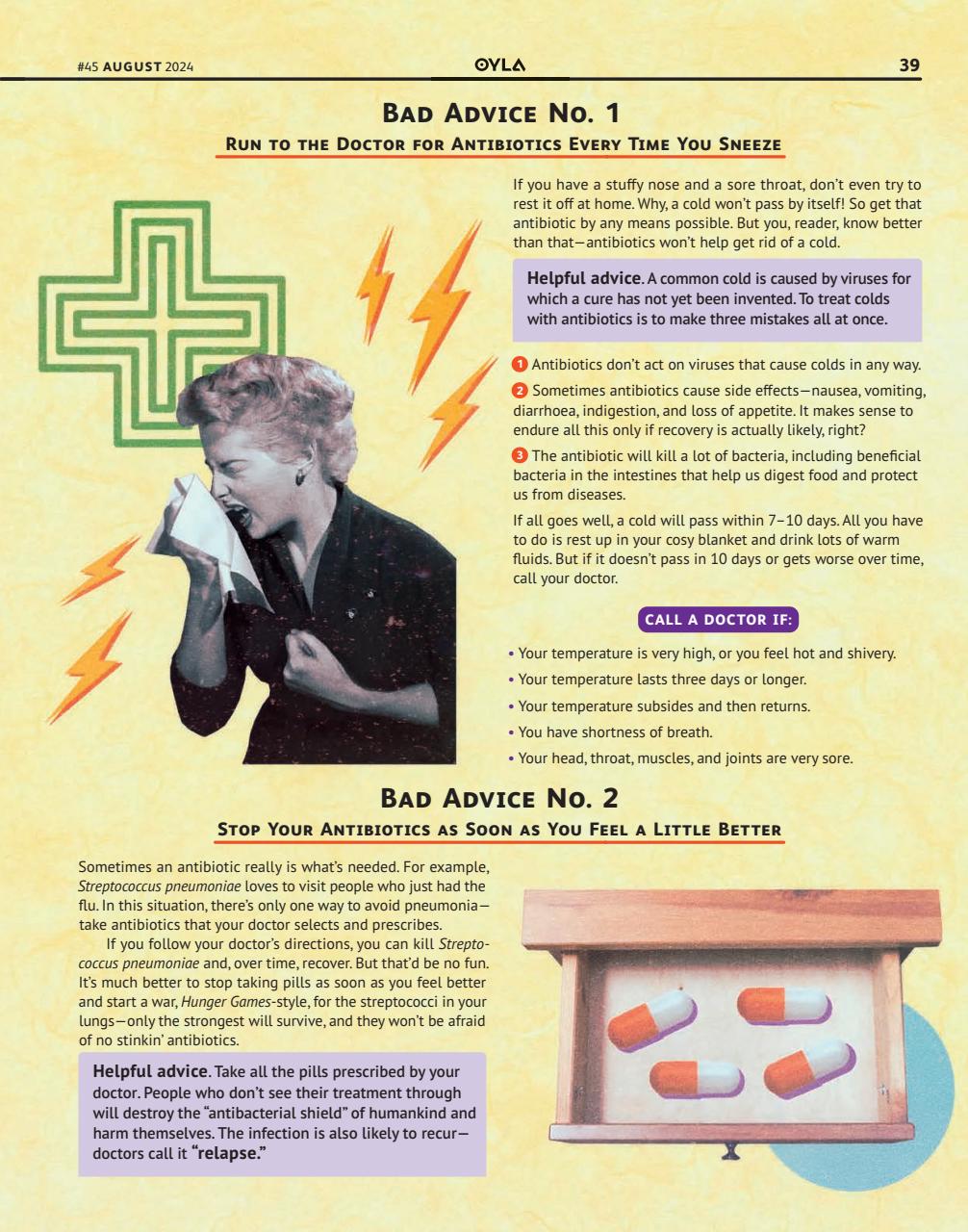 OYLA Magazine Preview Pages