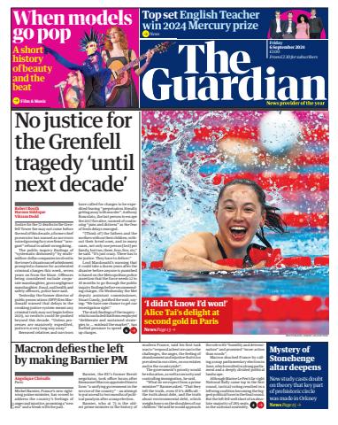 The Guardian Newspaper issue Friday, September 6, 2024