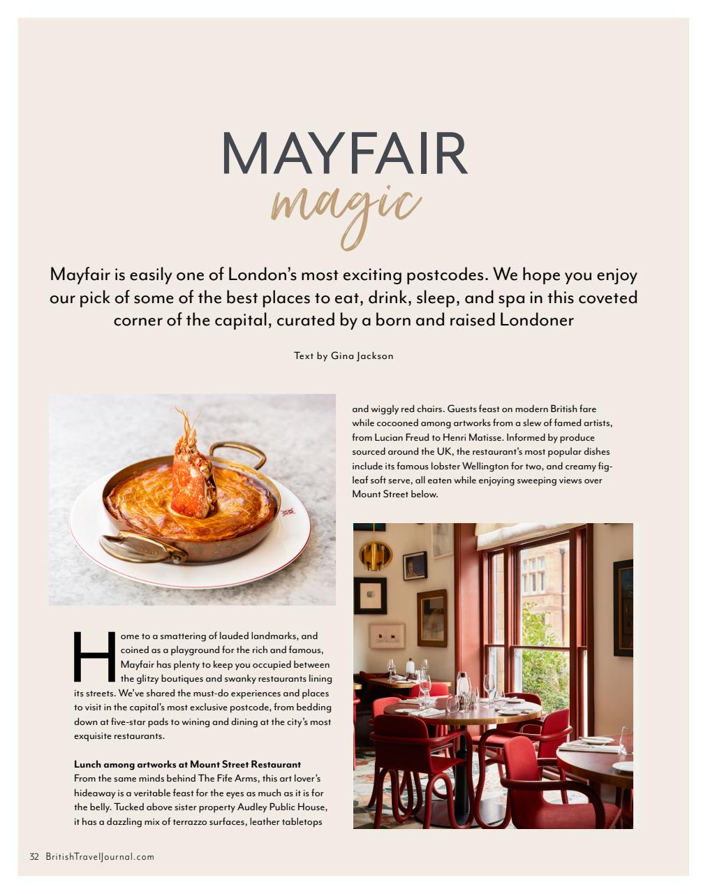 British Travel Journal Preview Pages