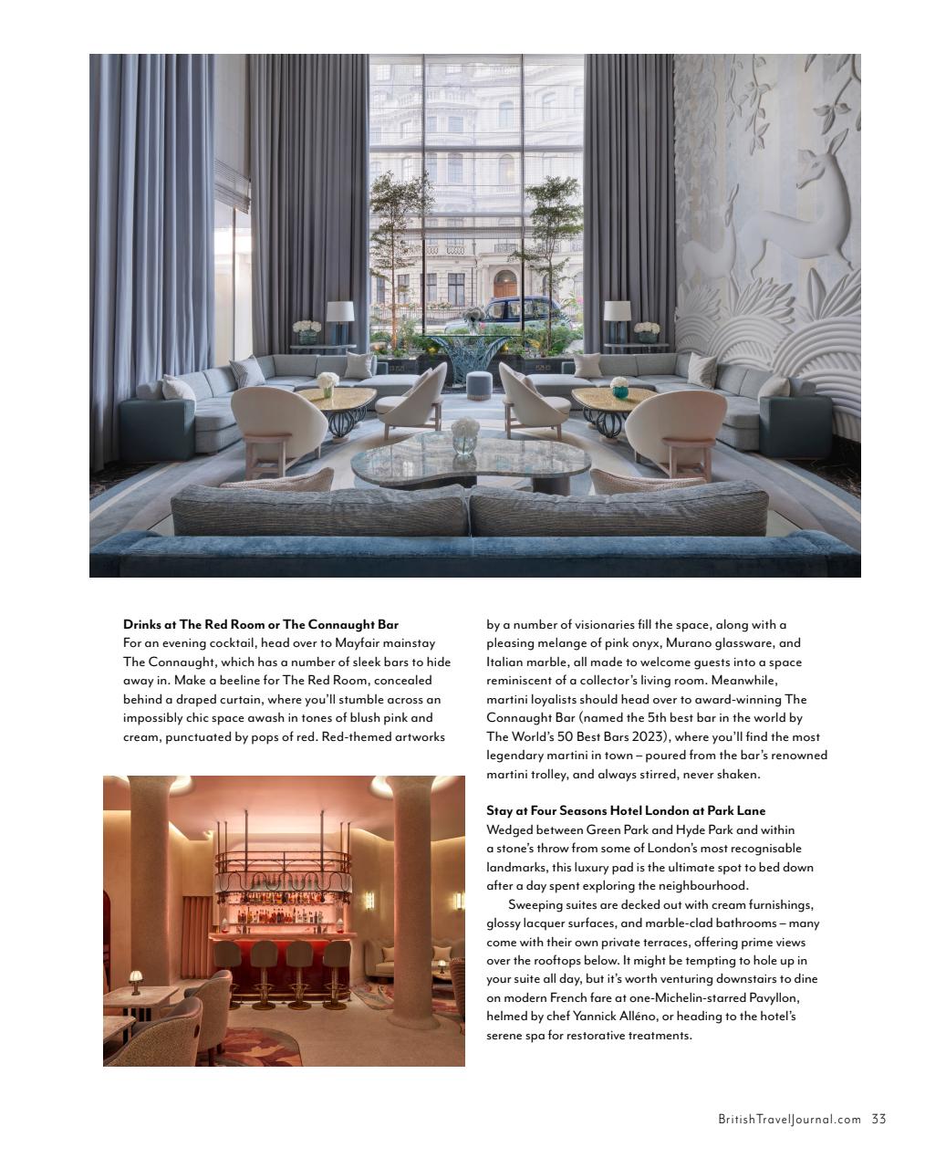 British Travel Journal Preview Pages