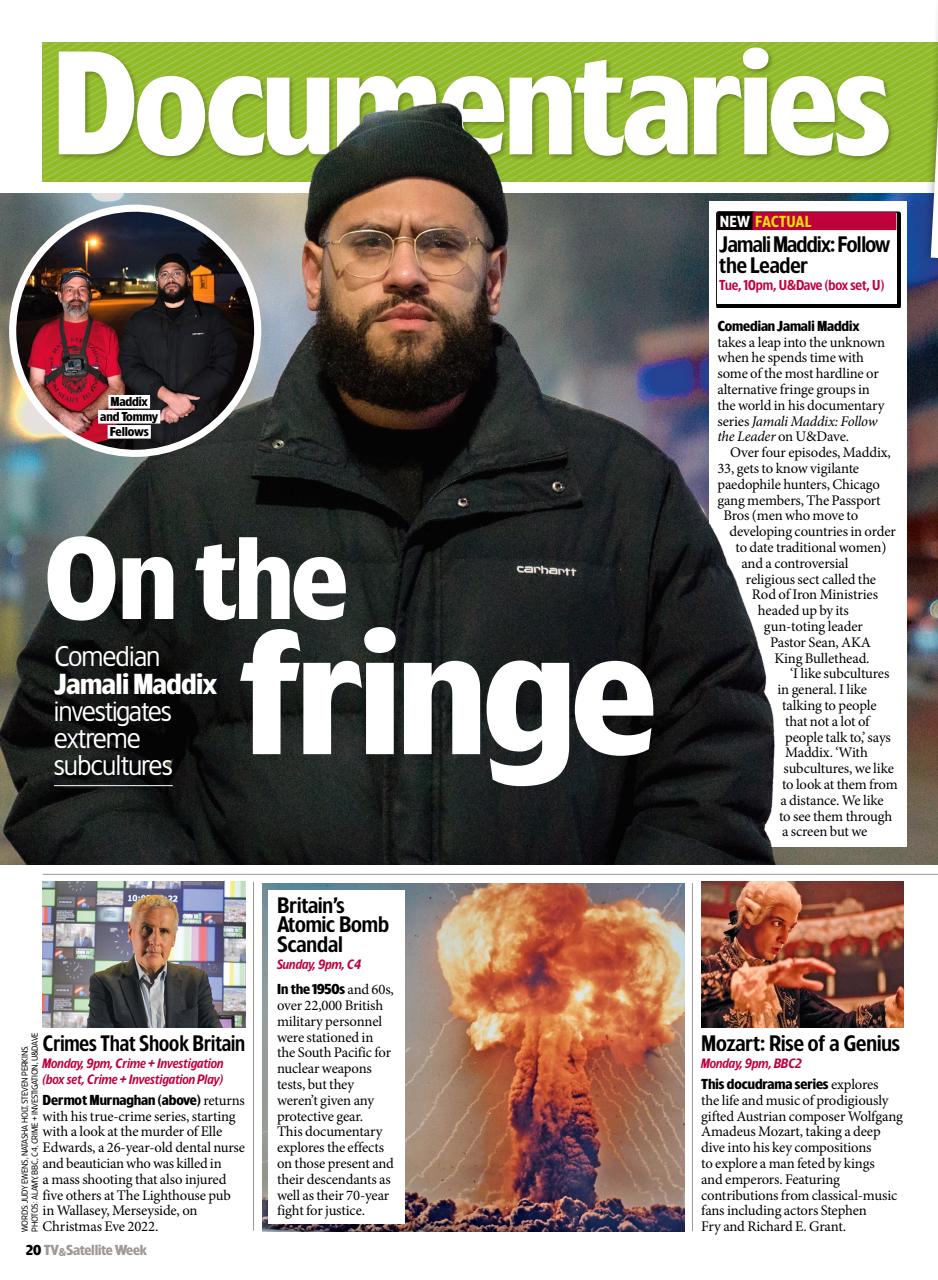 TV & Satellite Week Preview Pages