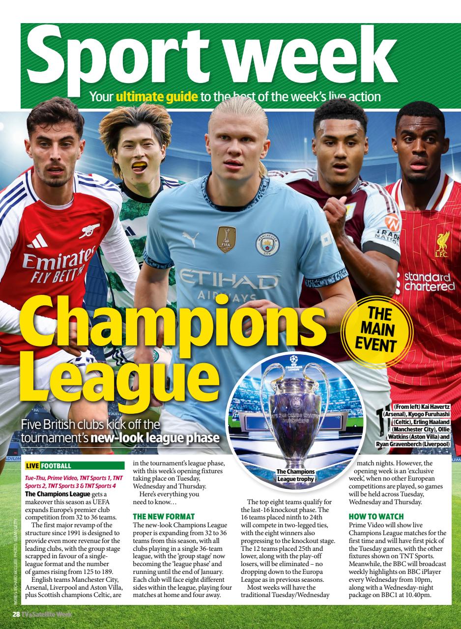 TV & Satellite Week Preview Pages