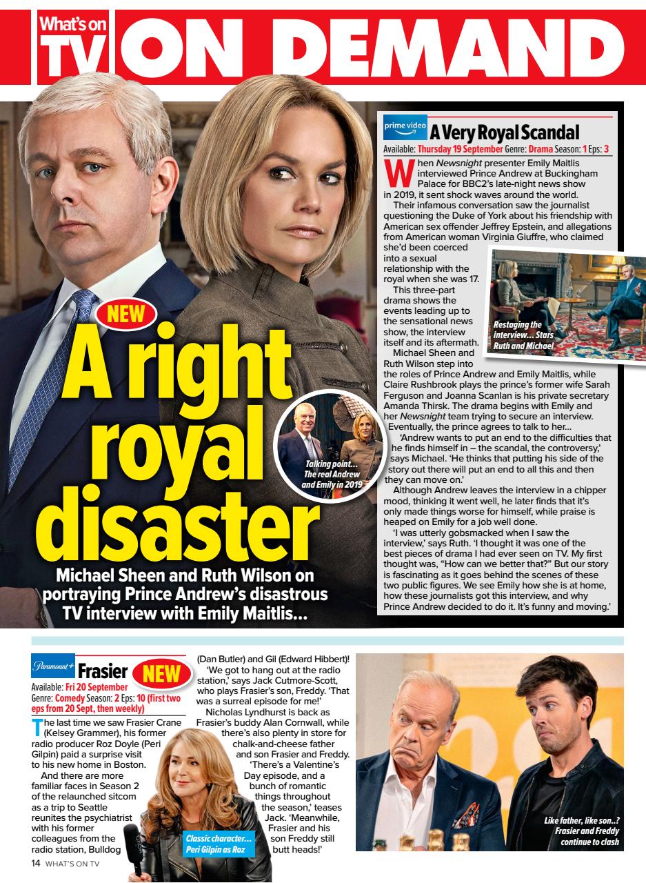 What's on TV Preview Pages