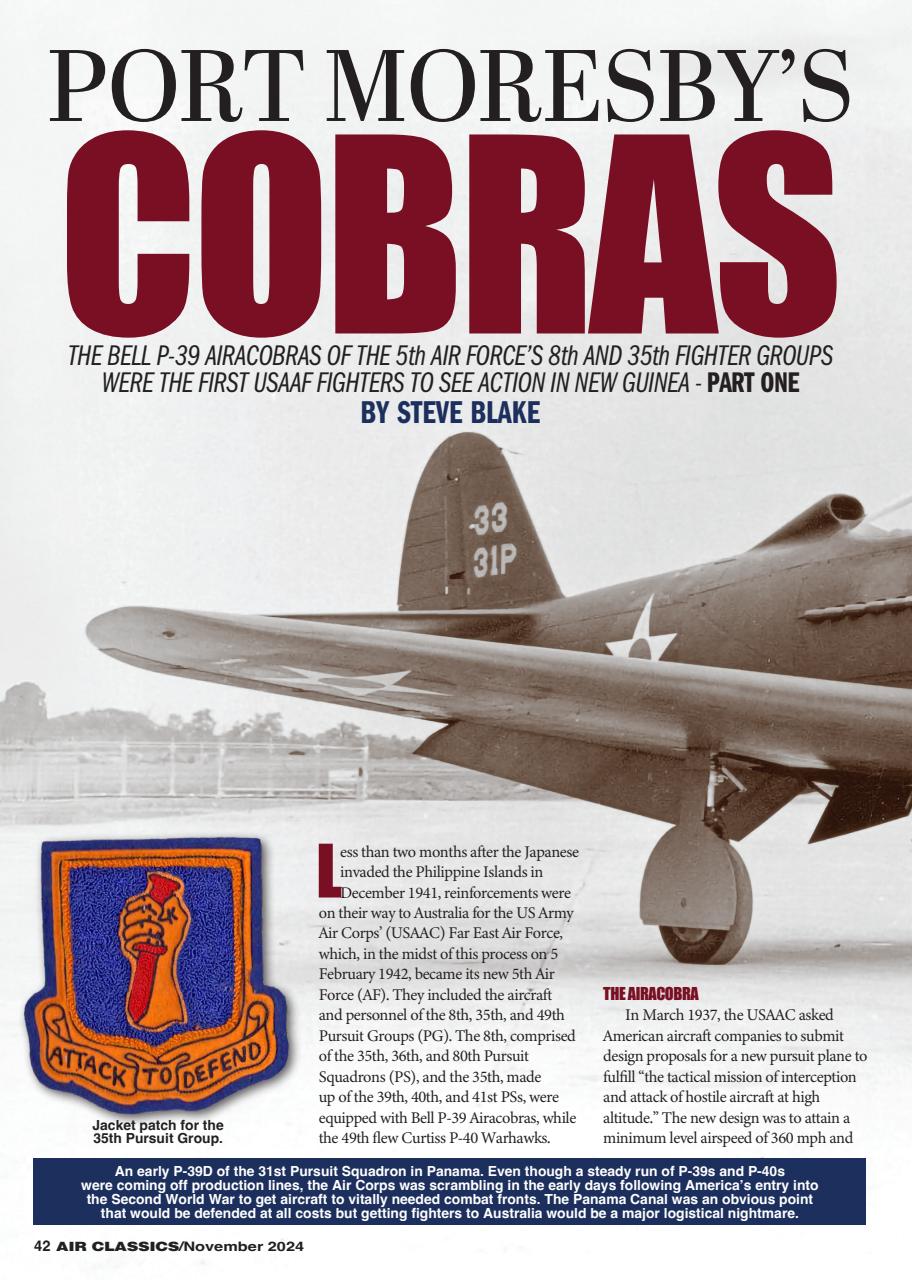 Air Classics - Where History Flies Preview Pages