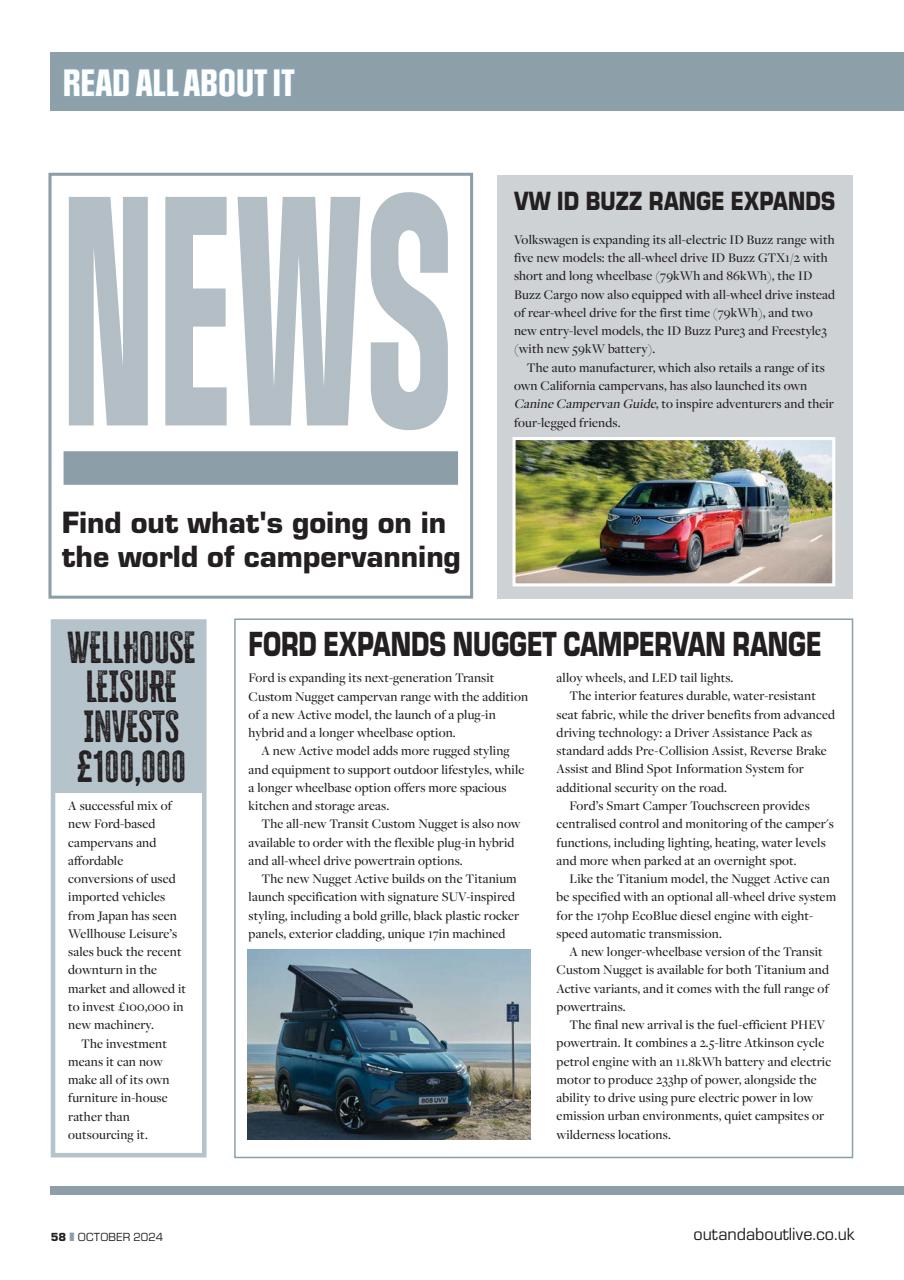 Campervan Preview Pages