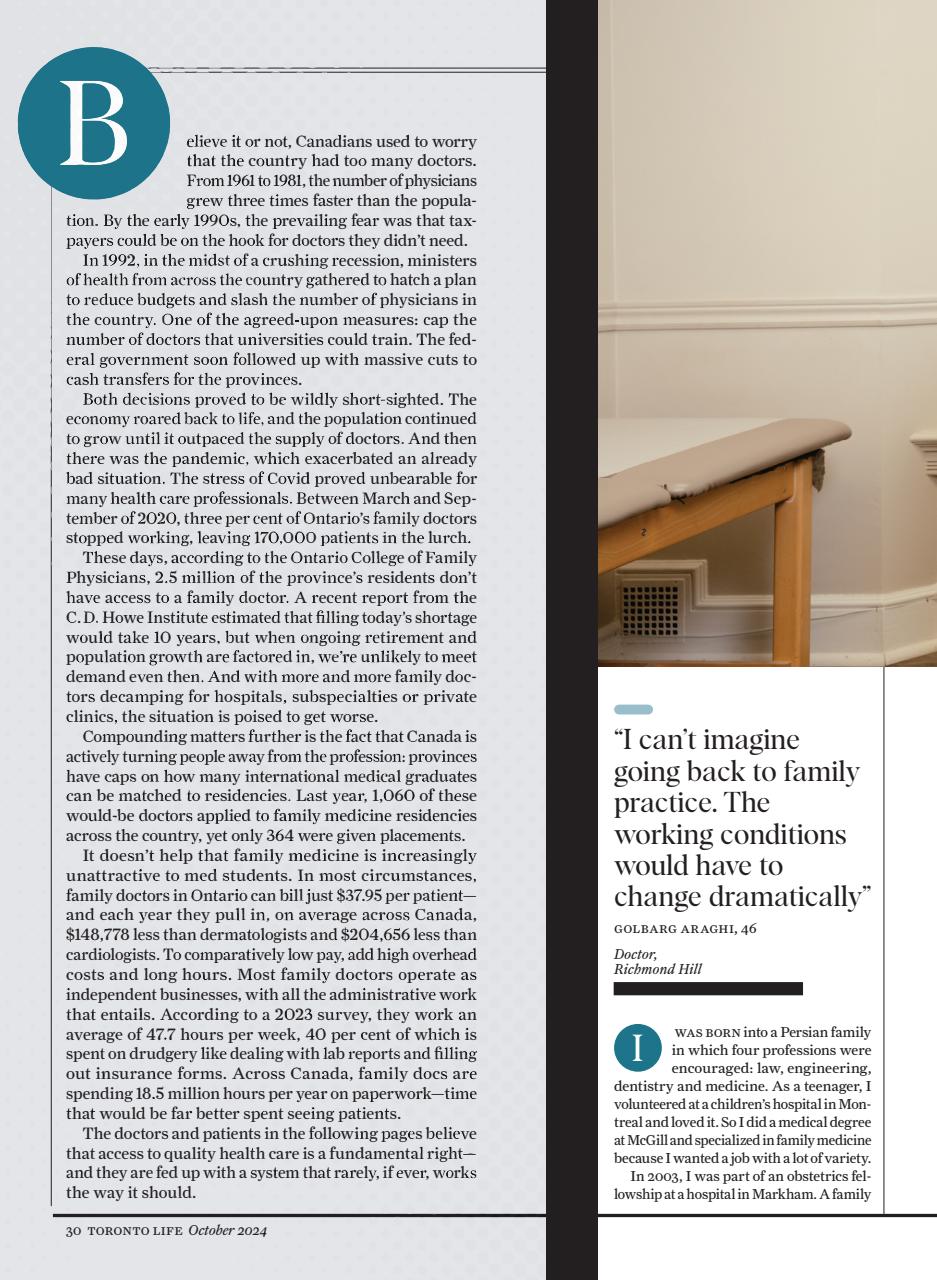 Toronto Life Preview Pages