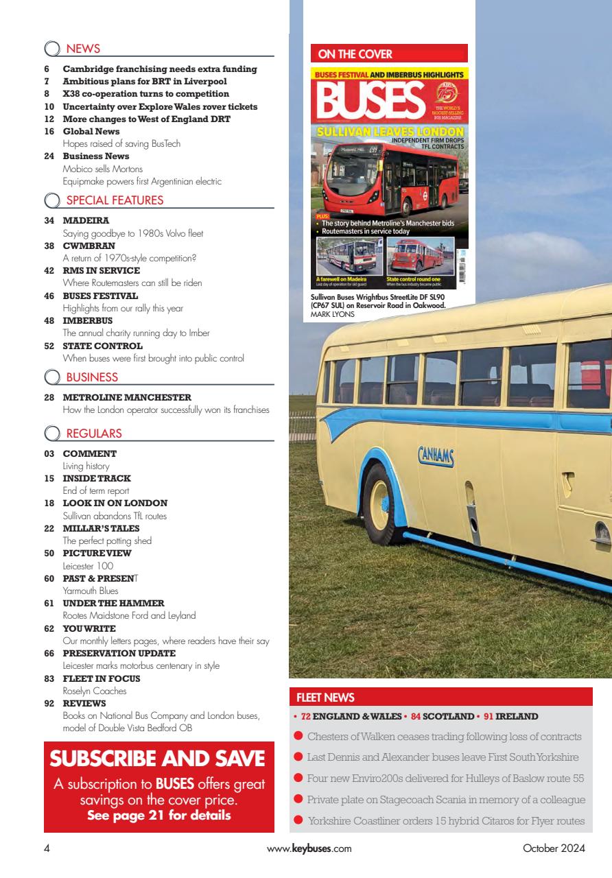 Buses Magazine Preview Pages