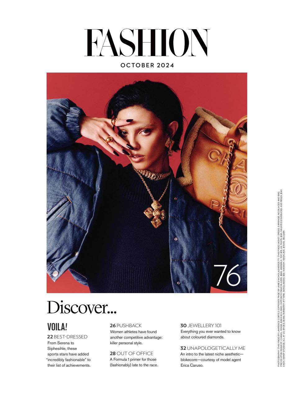 Fashion Magazine Preview Pages