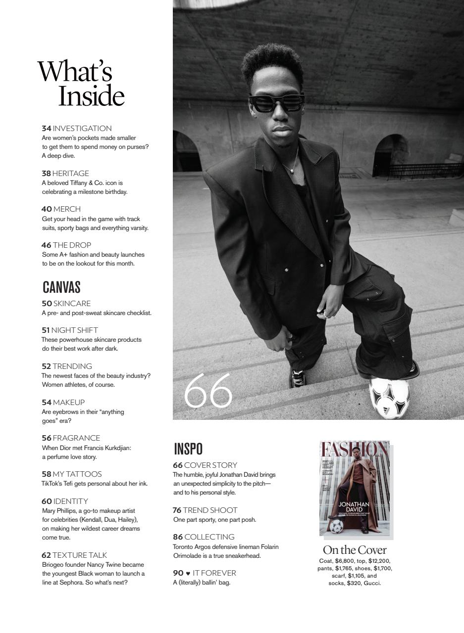 Fashion Magazine Preview Pages