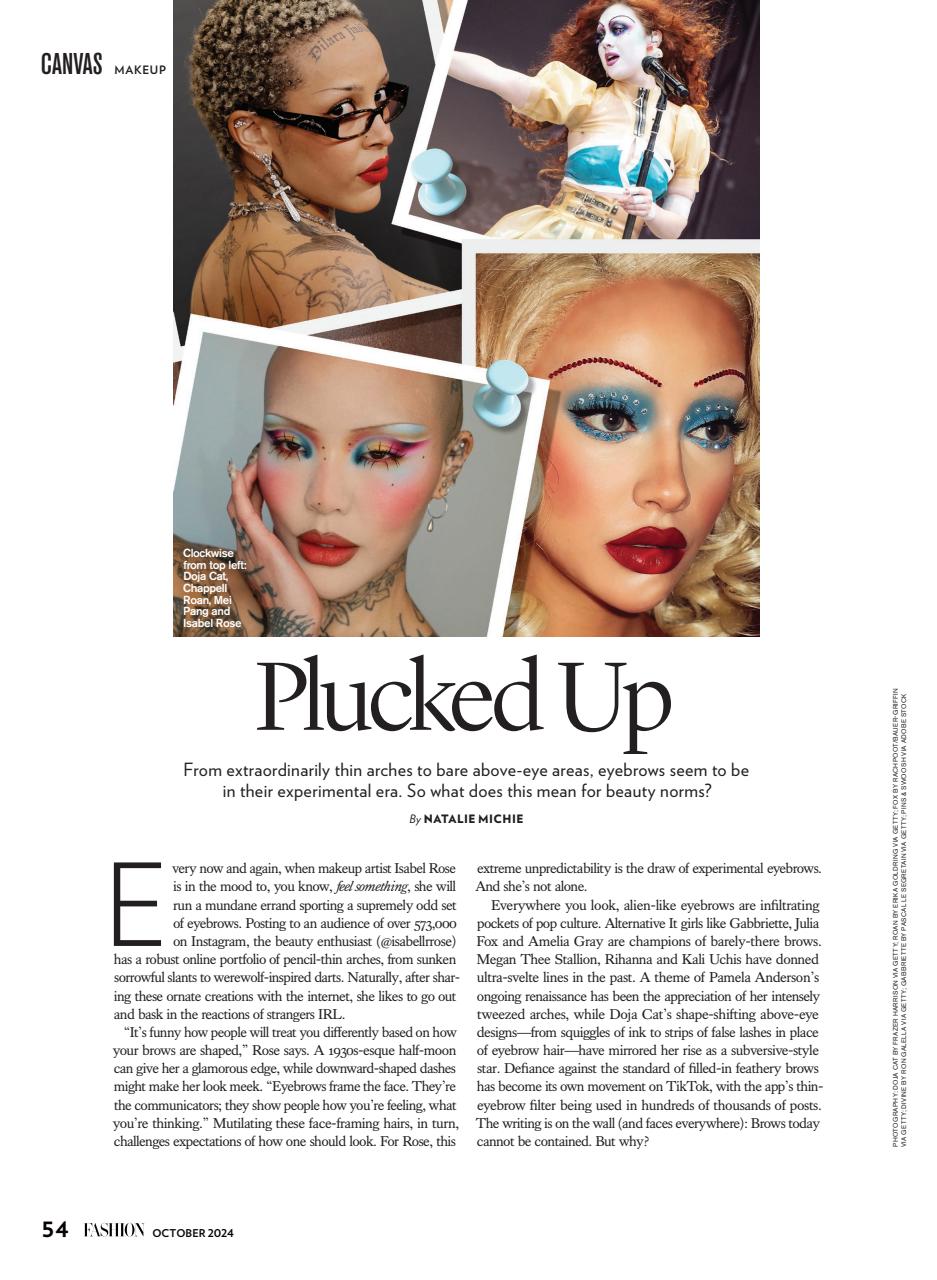 Fashion Magazine Preview Pages