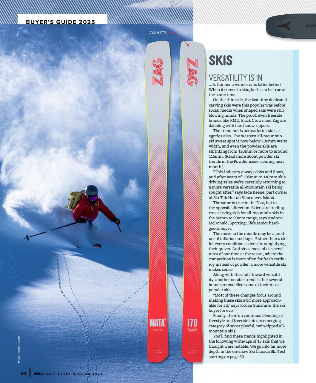 Ski Canada Preview Pages