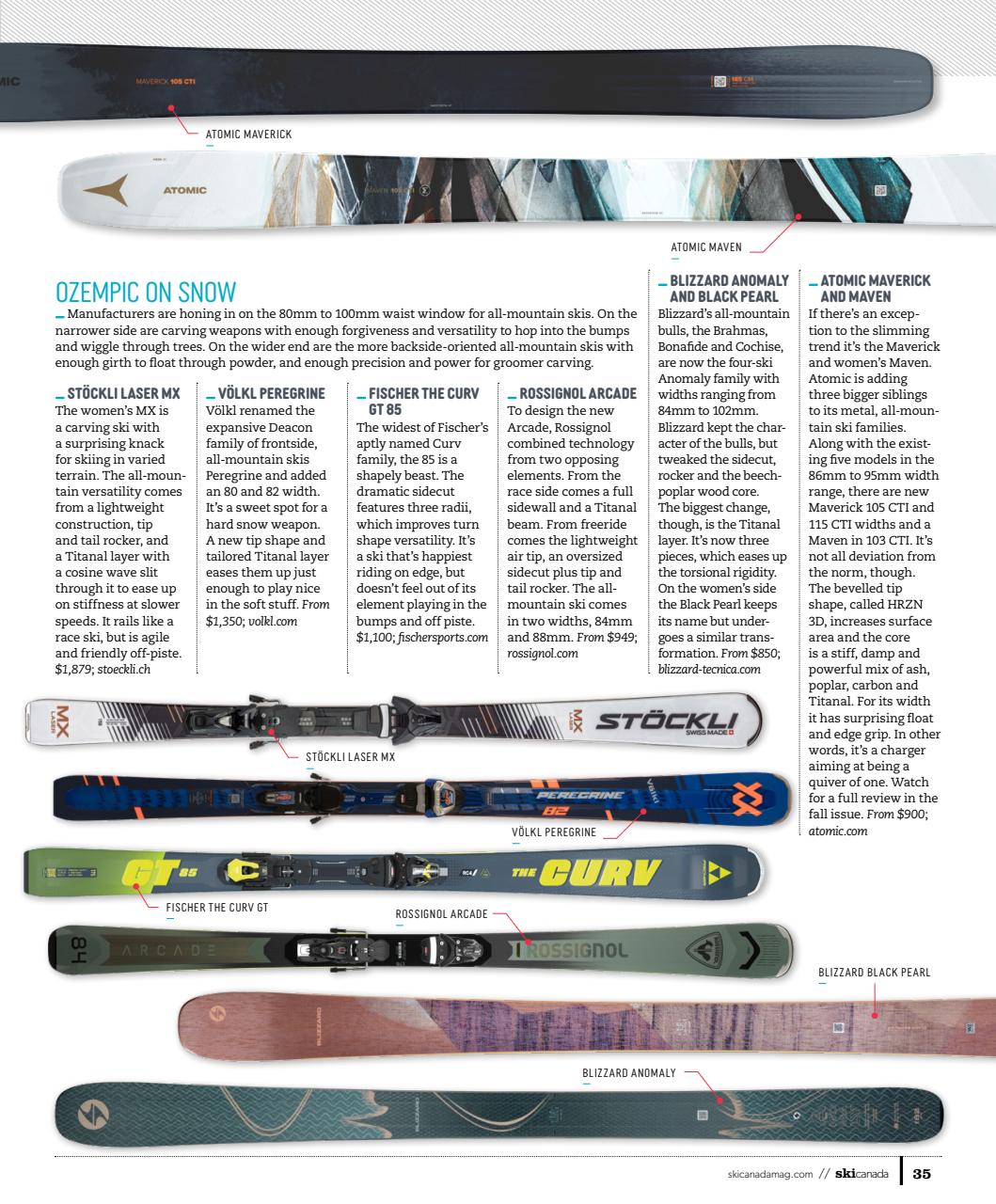 Ski Canada Preview Pages