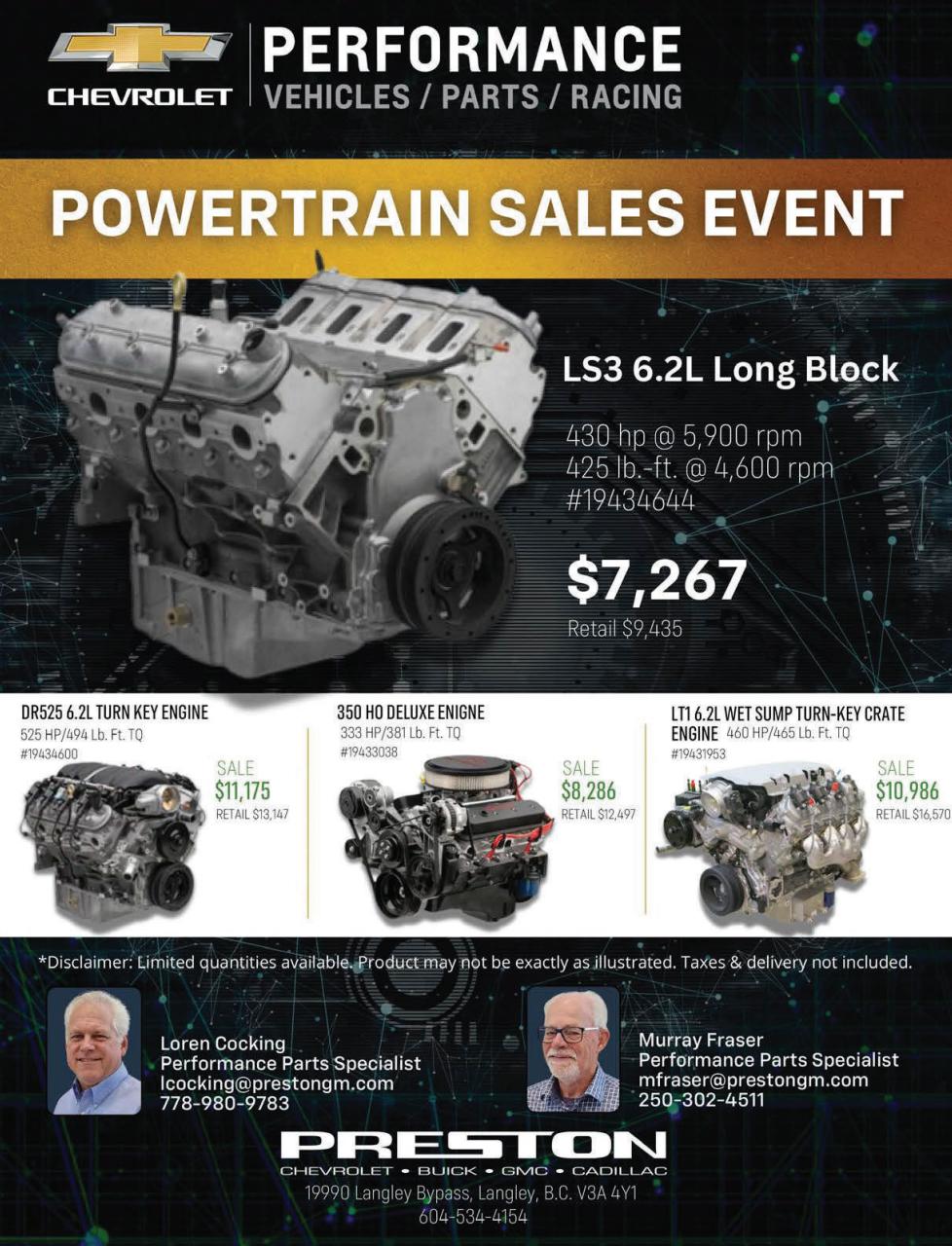 Canadian Hot Rods Preview Pages