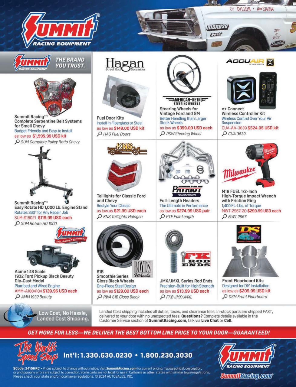 Canadian Hot Rods Preview Pages