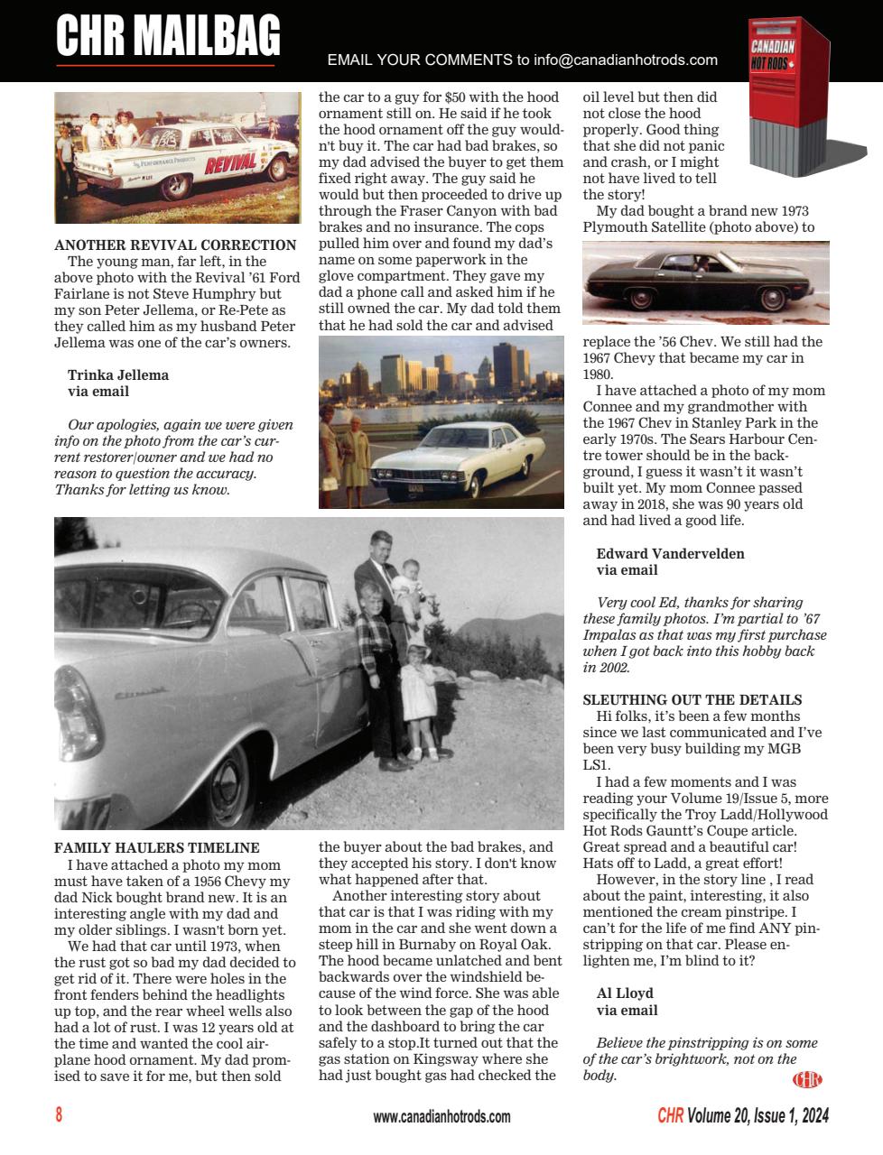 Canadian Hot Rods Preview Pages