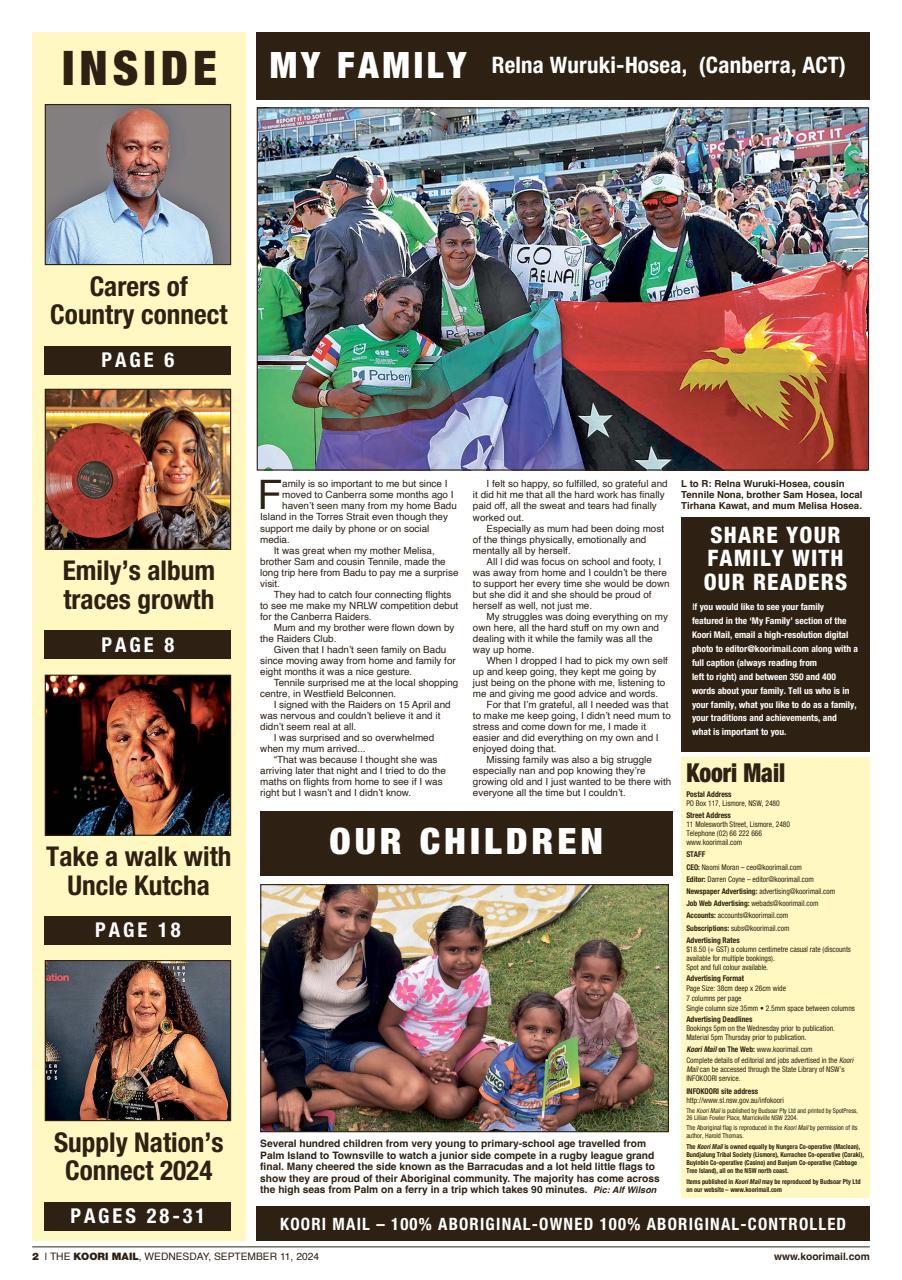 Koori Mail Preview Pages