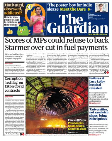 The Guardian Newspaper issue Monday, September 9, 2024