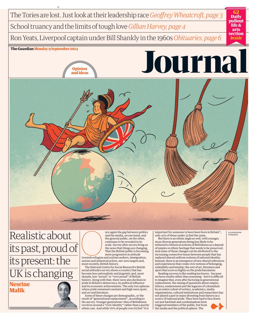 The Guardian Newspaper Preview Pages