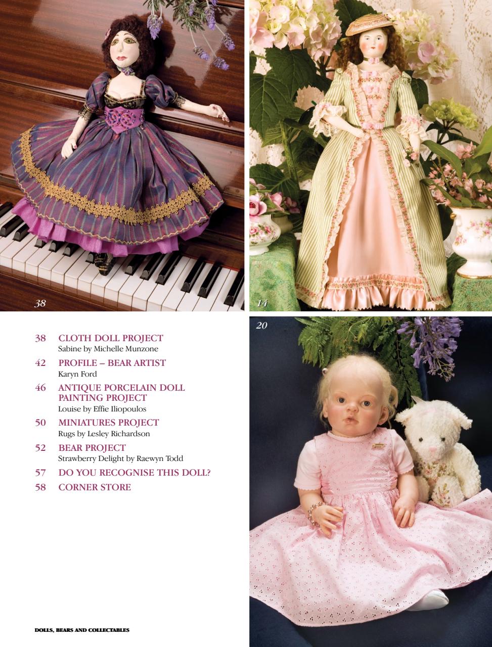 Dolls Bears & Collectables Preview Pages
