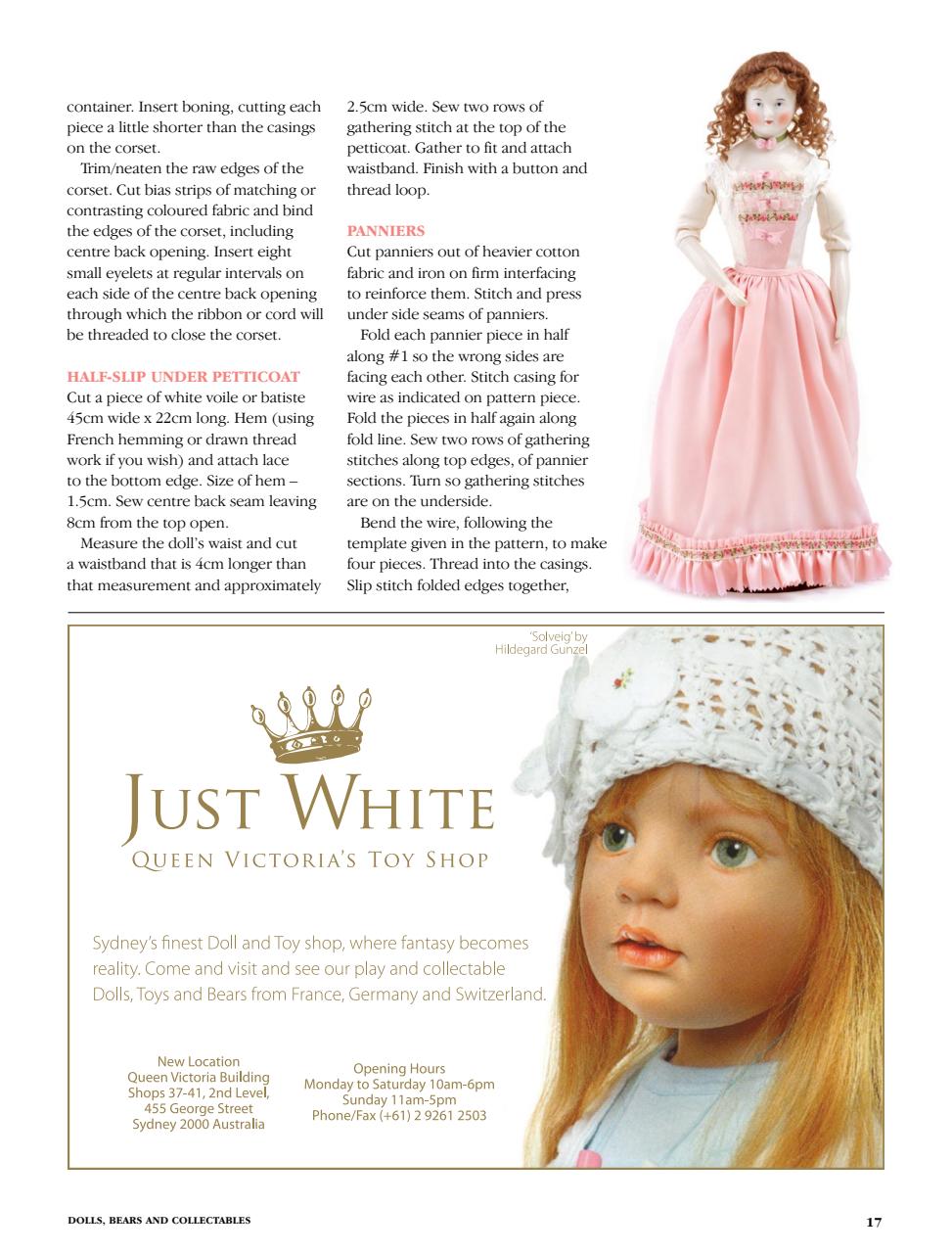 Dolls Bears & Collectables Preview Pages