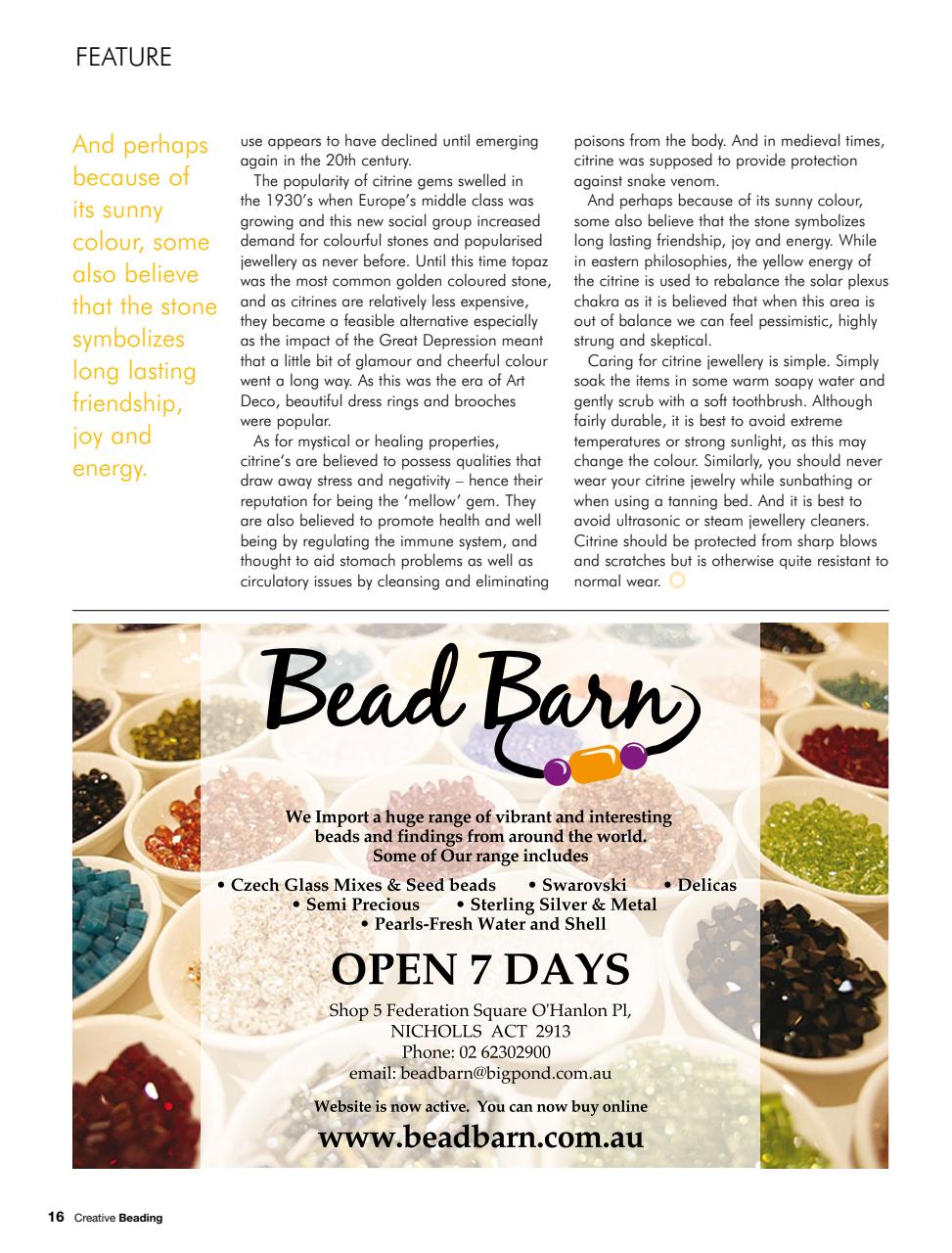 Creative Beading Preview Pages